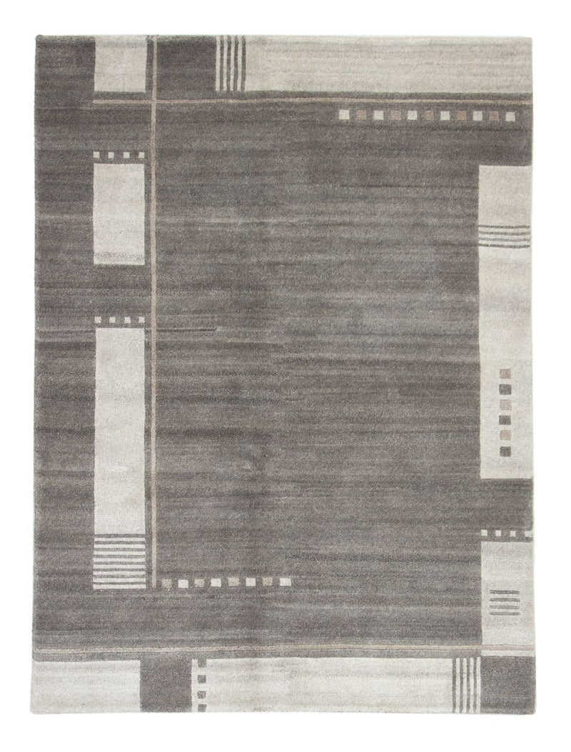 Alfombra de Nepal - 200 x 140 cm - gris