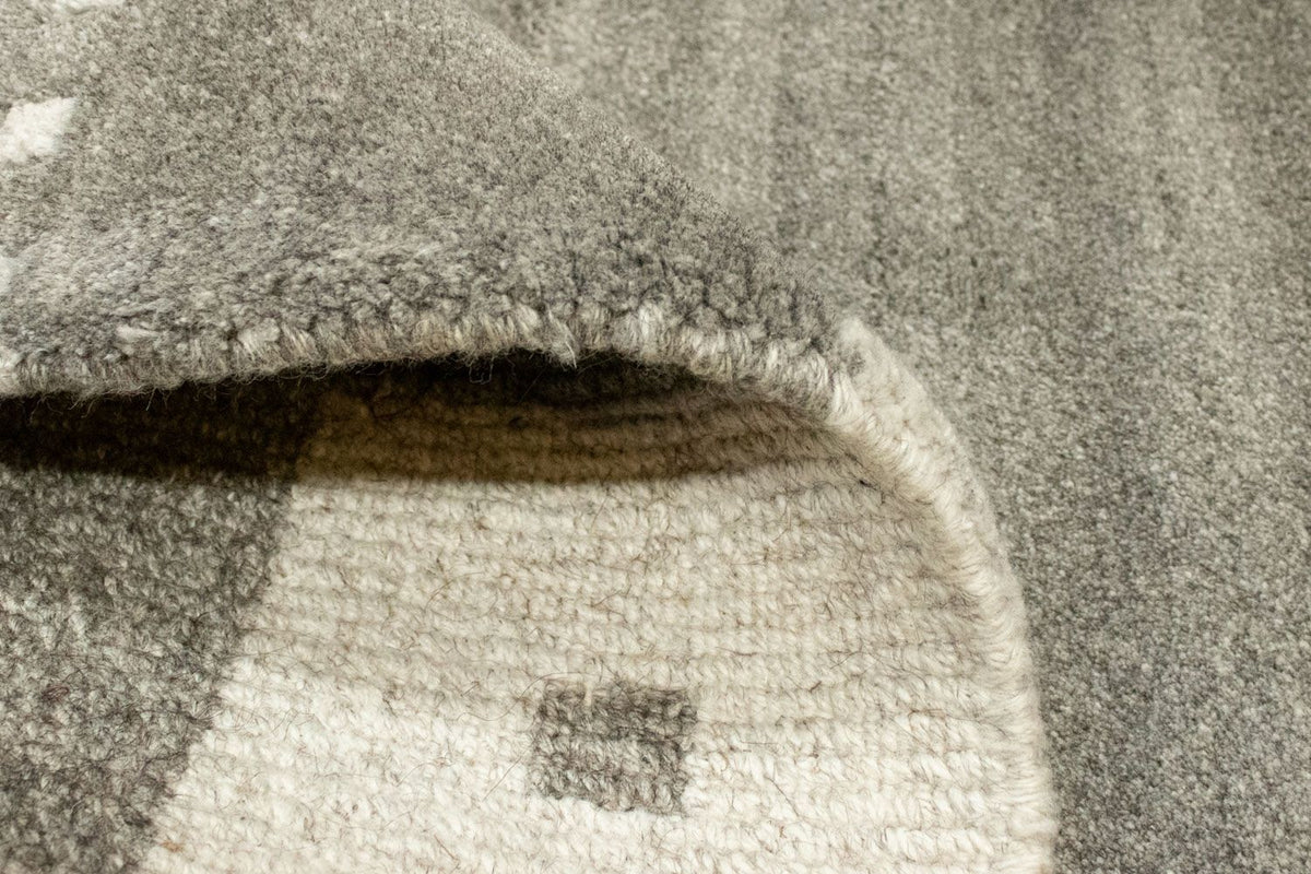 Alfombra de Nepal - 200 x 140 cm - gris