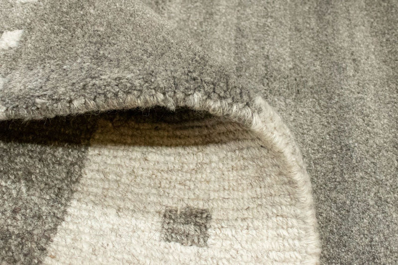 Alfombra de Nepal - 200 x 140 cm - gris