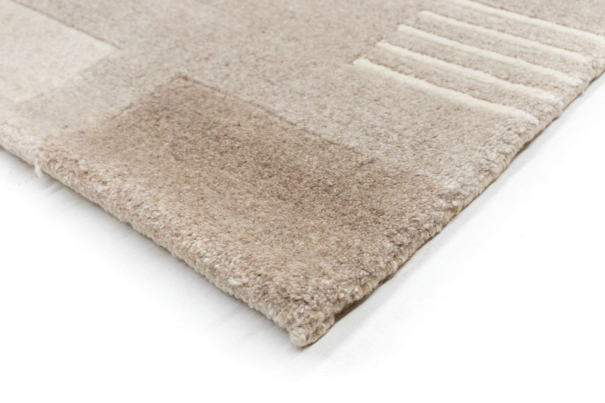 Alfombra de Nepal - 140 x 70 cm - beige