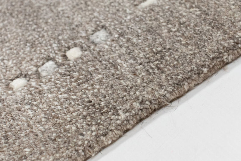 Alfombra de Nepal - 90 x 60 cm - gris