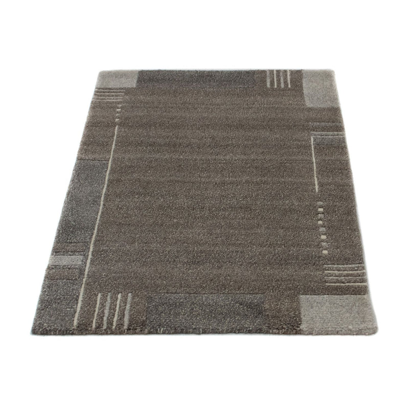 Alfombra de Nepal - 90 x 60 cm - gris