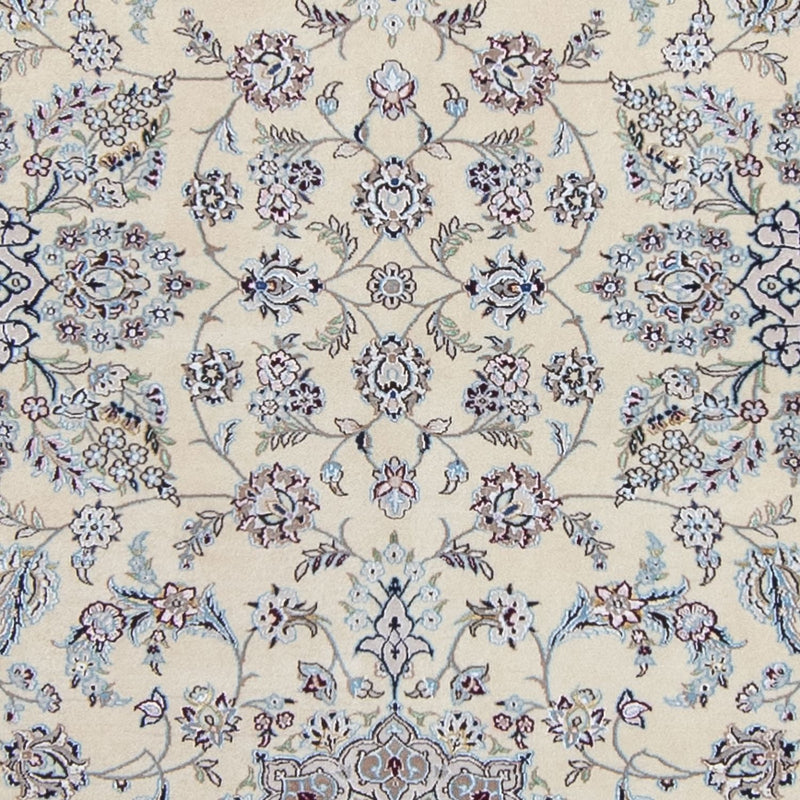 Alfombra de pasillo Alfombra persa - Nain - 446 x 100 cm - beige