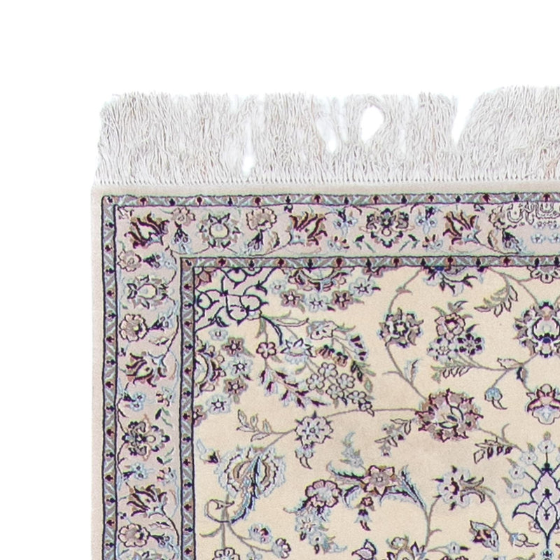 Alfombra de pasillo Alfombra persa - Nain - 446 x 100 cm - beige
