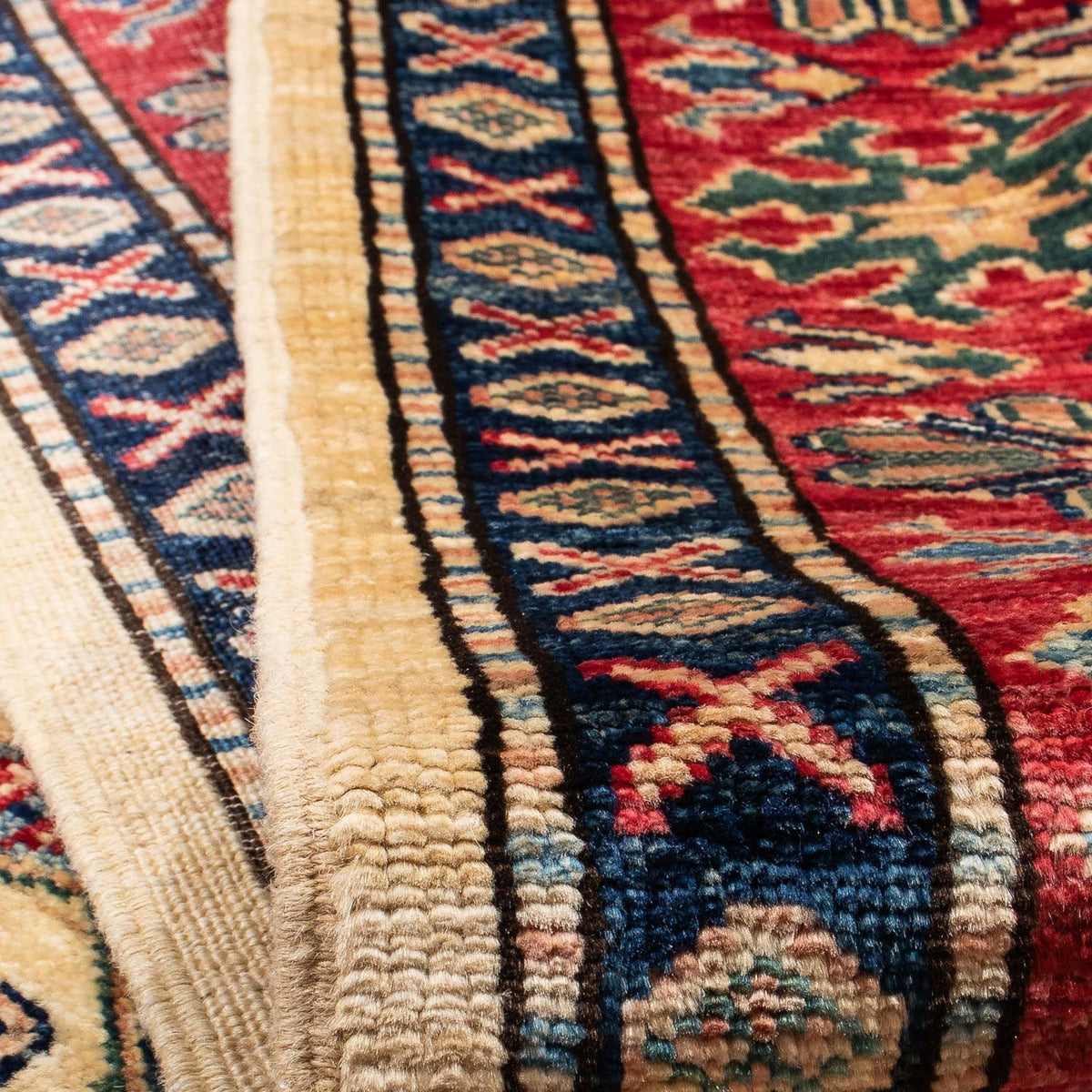 Alfombra Ziegler - Kazak - 245 x 174 cm - marrón claro