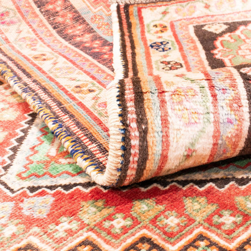 Alfombra persa - Nómada - 162 x 116 cm - rosa