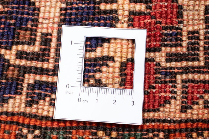 Alfombra de pasillo Alfombra persa - Nómada - 412 x 107 cm - rojo