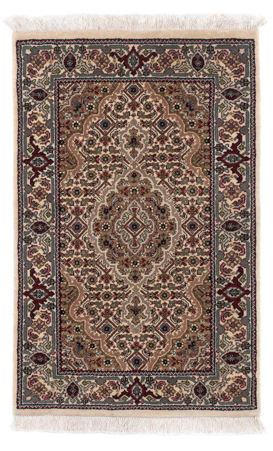 Alfombra persa - Tabriz - 90 x 60 cm - marrón claro