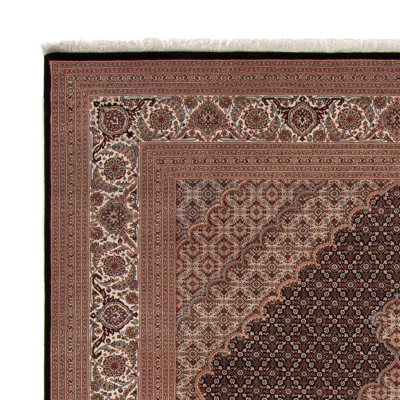 Alfombra persa - Tabriz - 346 x 253 cm - azul oscuro