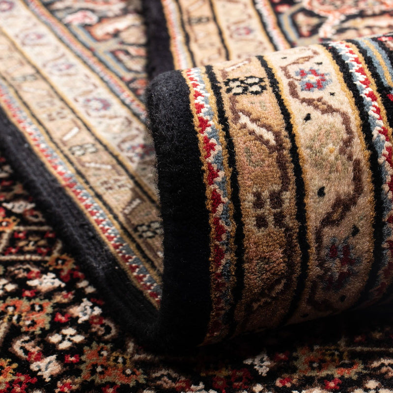 Alfombra persa - Tabriz - 239 x 166 cm - azul oscuro