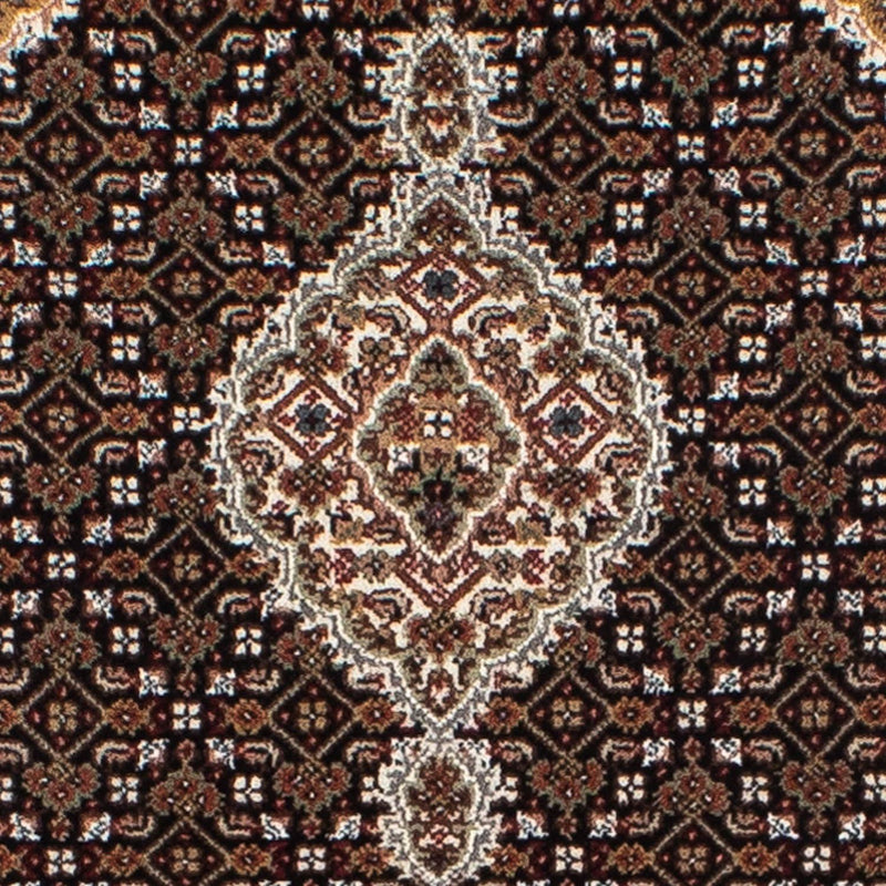Alfombra de pasillo Alfombra persa - Tabriz - 196 x 73 cm - azul oscuro