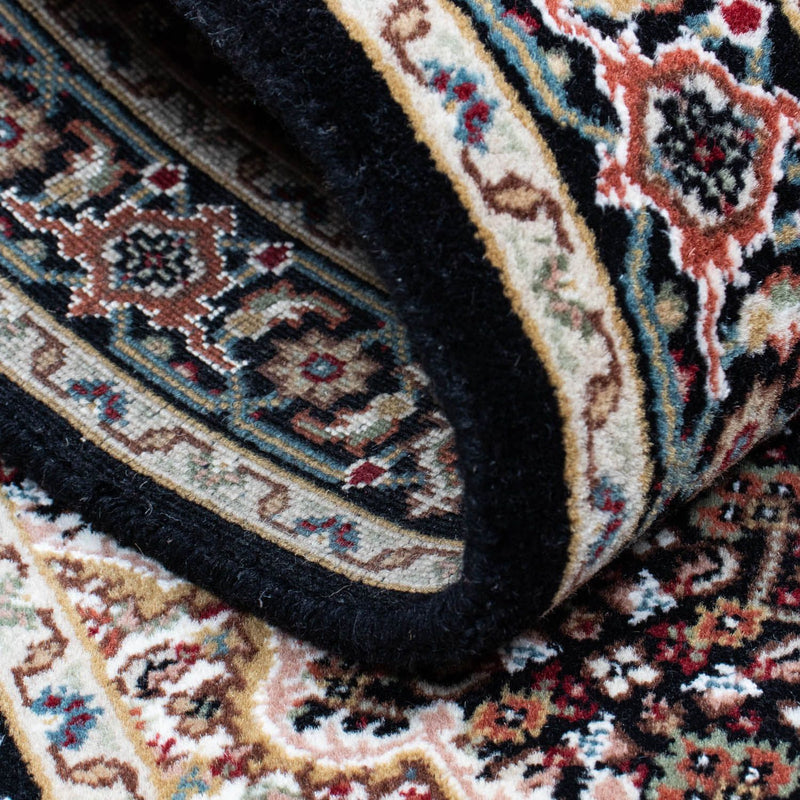 Alfombra de pasillo Alfombra persa - Tabriz - 196 x 73 cm - azul oscuro