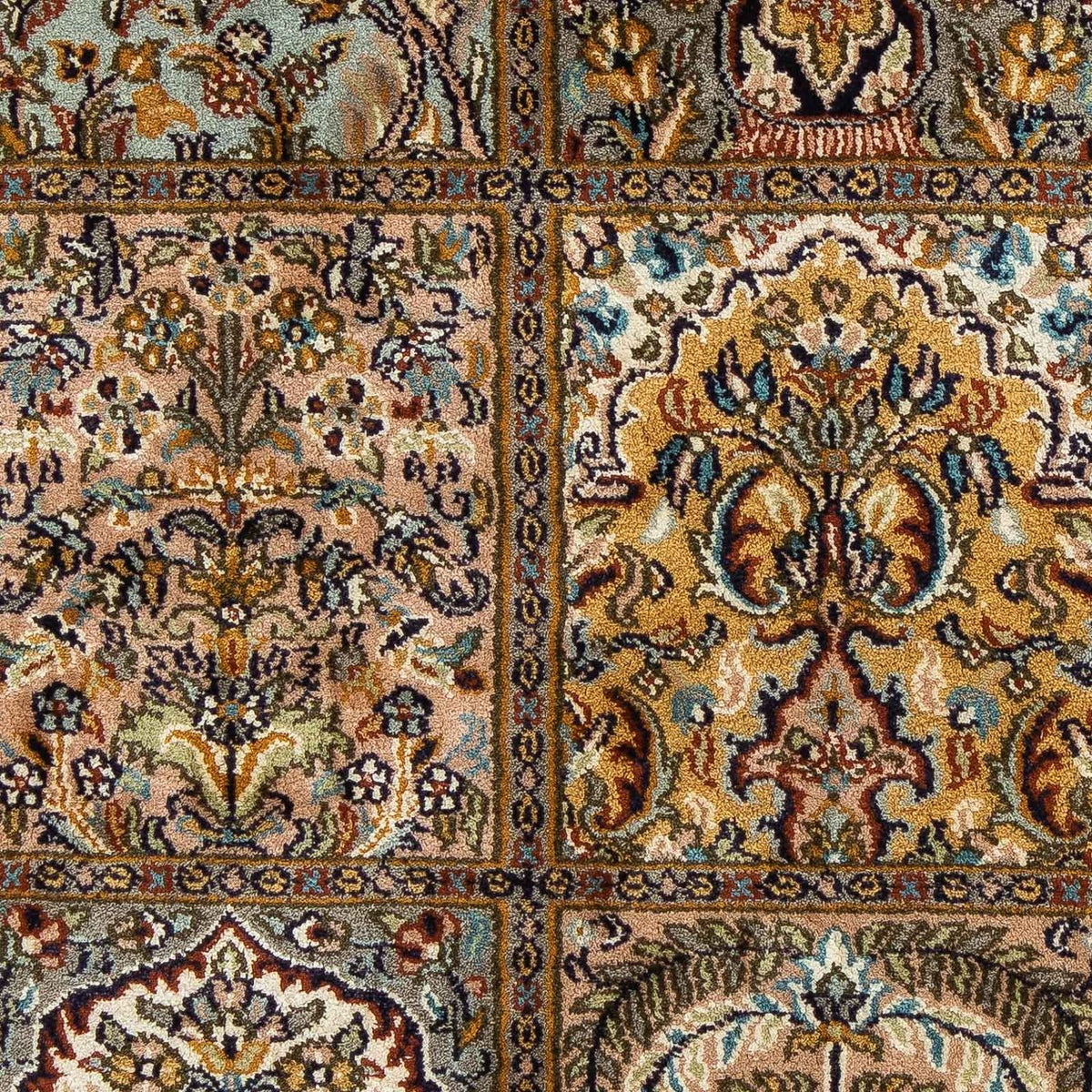 Alfombra persa - Clásica - 90 x 59 cm - multicolor