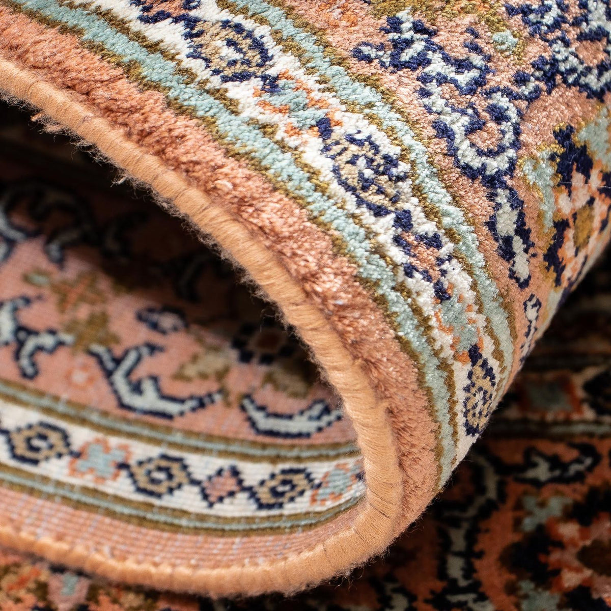 Alfombra persa - Clásica - 92 x 62 cm - multicolor