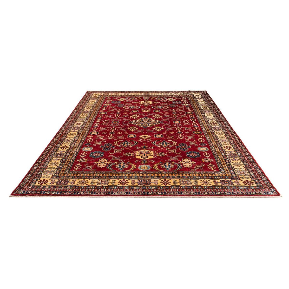 Alfombra Ziegler - Kazak - 303 x 237 cm - rojo oscuro