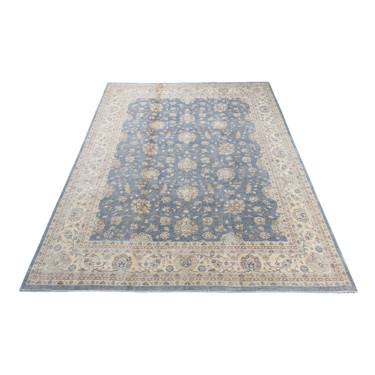 Alfombra Ziegler - 440 x 347 cm - azul oscuro