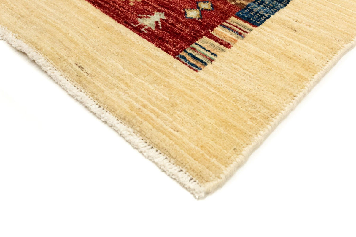 Alfombra de diseño - 137 x 70 cm - beige