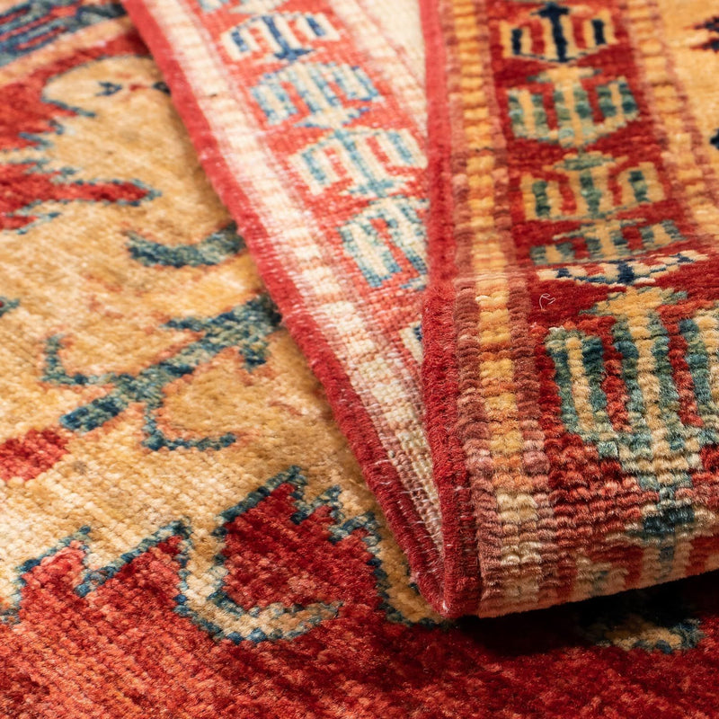 Alfombra Ziegler - Kazak - 247 x 172 cm - rojo oscuro