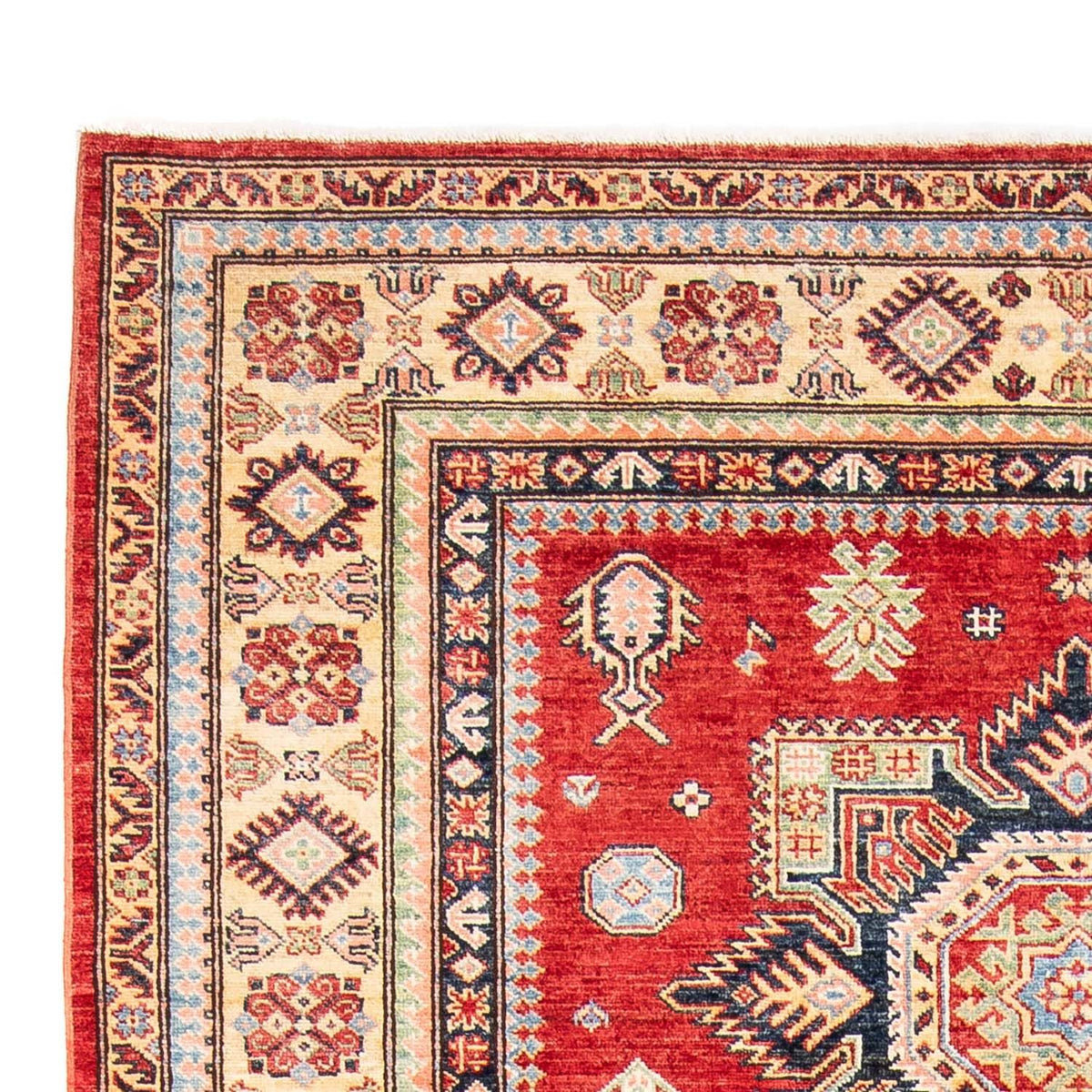 Alfombra Ziegler - Kazak - 253 x 168 cm - rojo oscuro