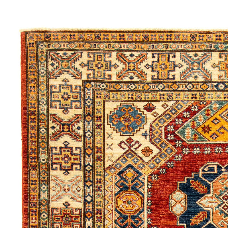 Alfombra Ziegler - Kazak - 261 x 184 cm - rojo oscuro
