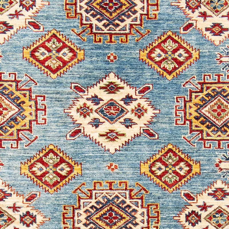 Alfombra Ziegler - Kazak - 233 x 184 cm - azul claro