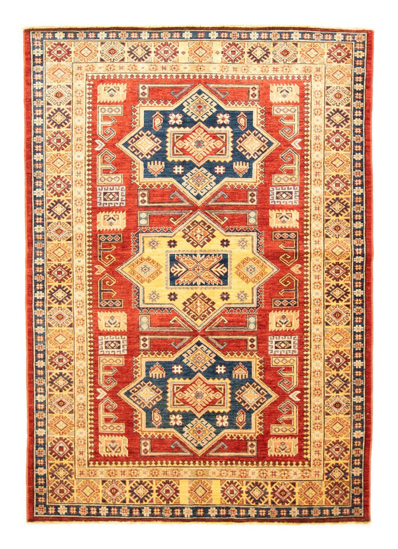 Alfombra Ziegler - Kazak - 209 x 153 cm - rojo