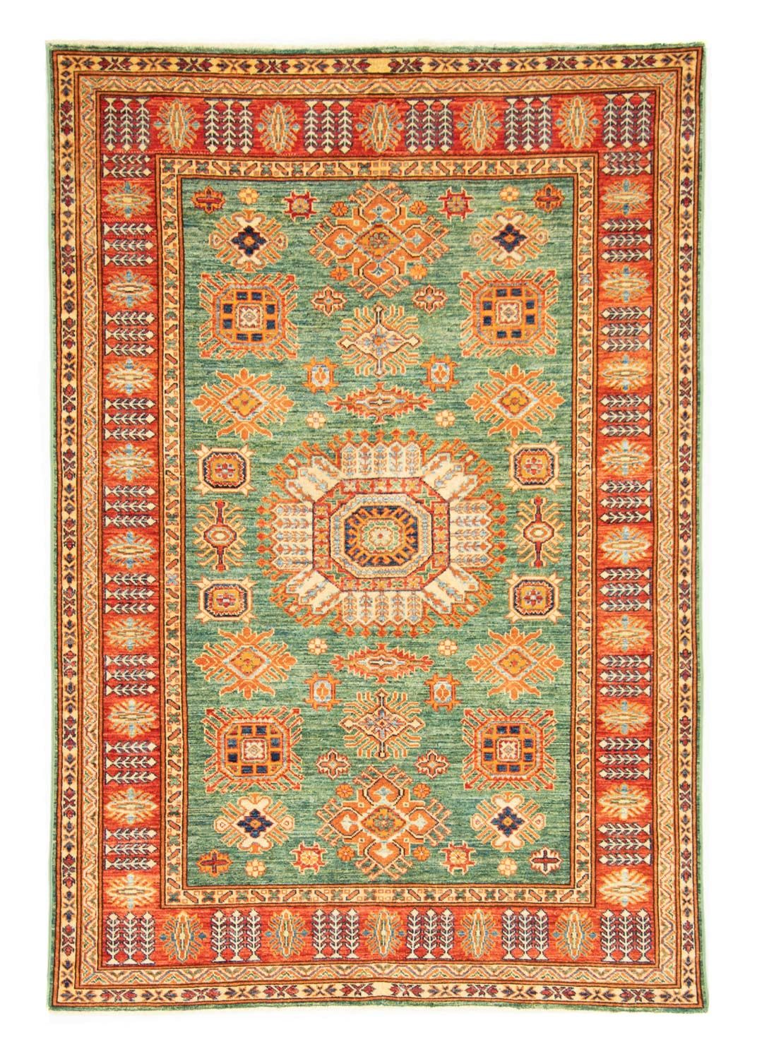 Alfombra Ziegler - Kazak - 211 x 150 cm - verde