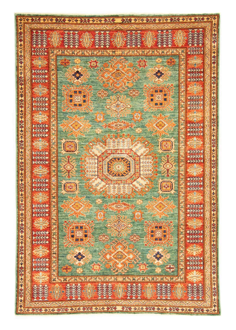 Alfombra Ziegler - Kazak - 211 x 150 cm - verde