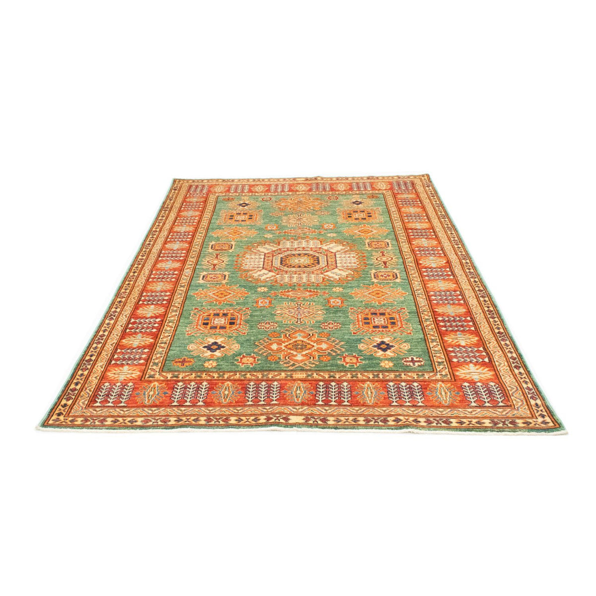 Alfombra Ziegler - Kazak - 211 x 150 cm - verde