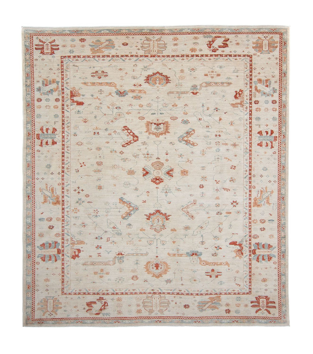 Alfombra persa - Nómada - 280 x 240 cm - beige