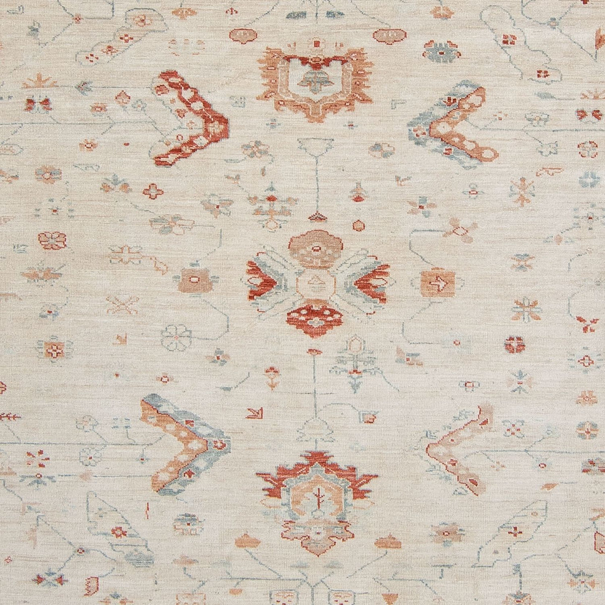 Alfombra persa - Nómada - 280 x 240 cm - beige