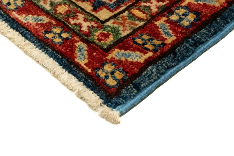 Alfombra Ziegler - Kazak - 126 x 85 cm - azul