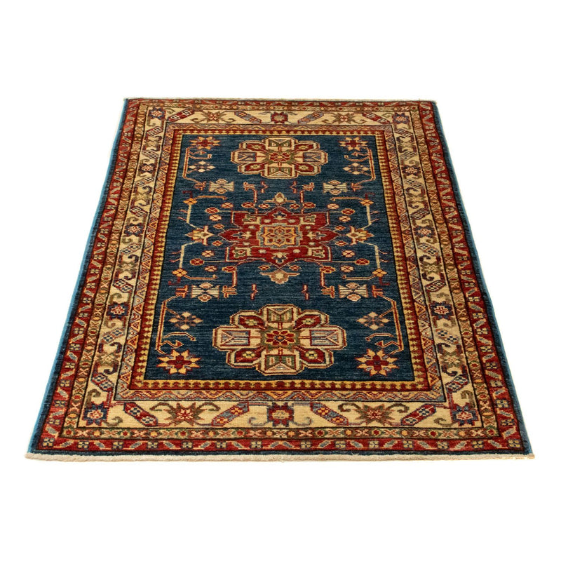 Alfombra Ziegler - Kazak - 126 x 85 cm - azul