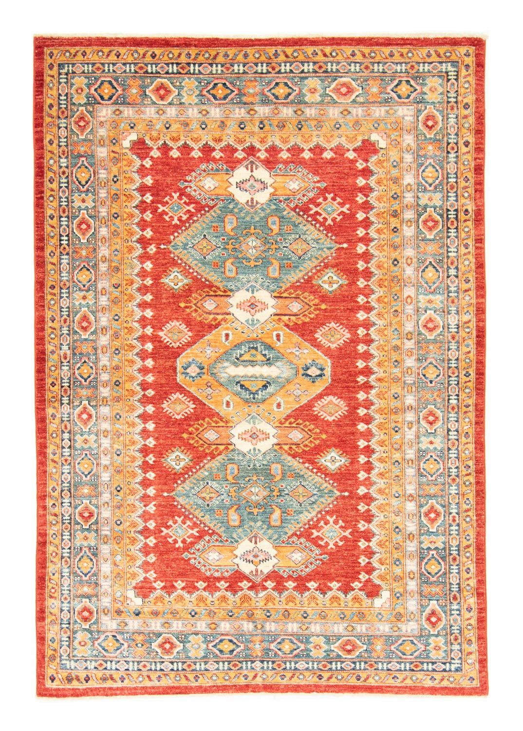 Alfombra Ziegler - Kazak - 209 x 145 cm - multicolor