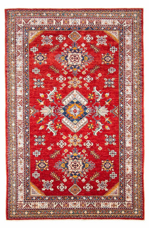 Alfombra Ziegler - Kazak - 244 x 160 cm - rojo oscuro