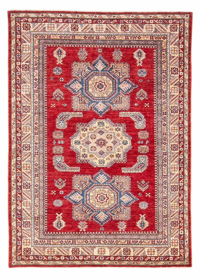 Alfombra Ziegler - Kazak - 237 x 173 cm - rojo oscuro