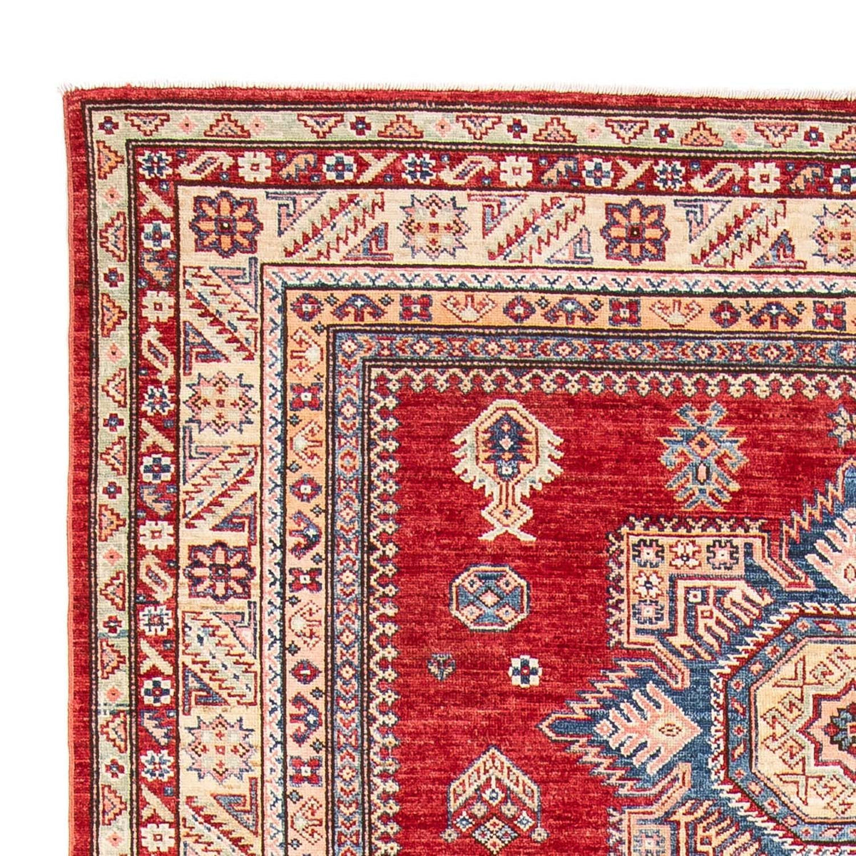 Alfombra Ziegler - Kazak - 237 x 173 cm - rojo oscuro