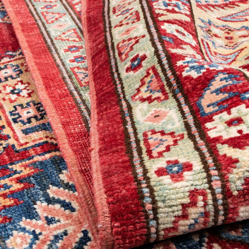 Alfombra Ziegler - Kazak - 237 x 173 cm - rojo oscuro