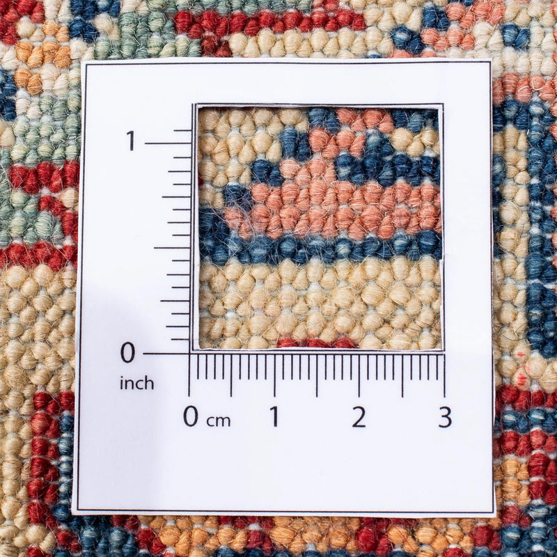 Alfombra Ziegler - Kazak - 237 x 173 cm - rojo oscuro