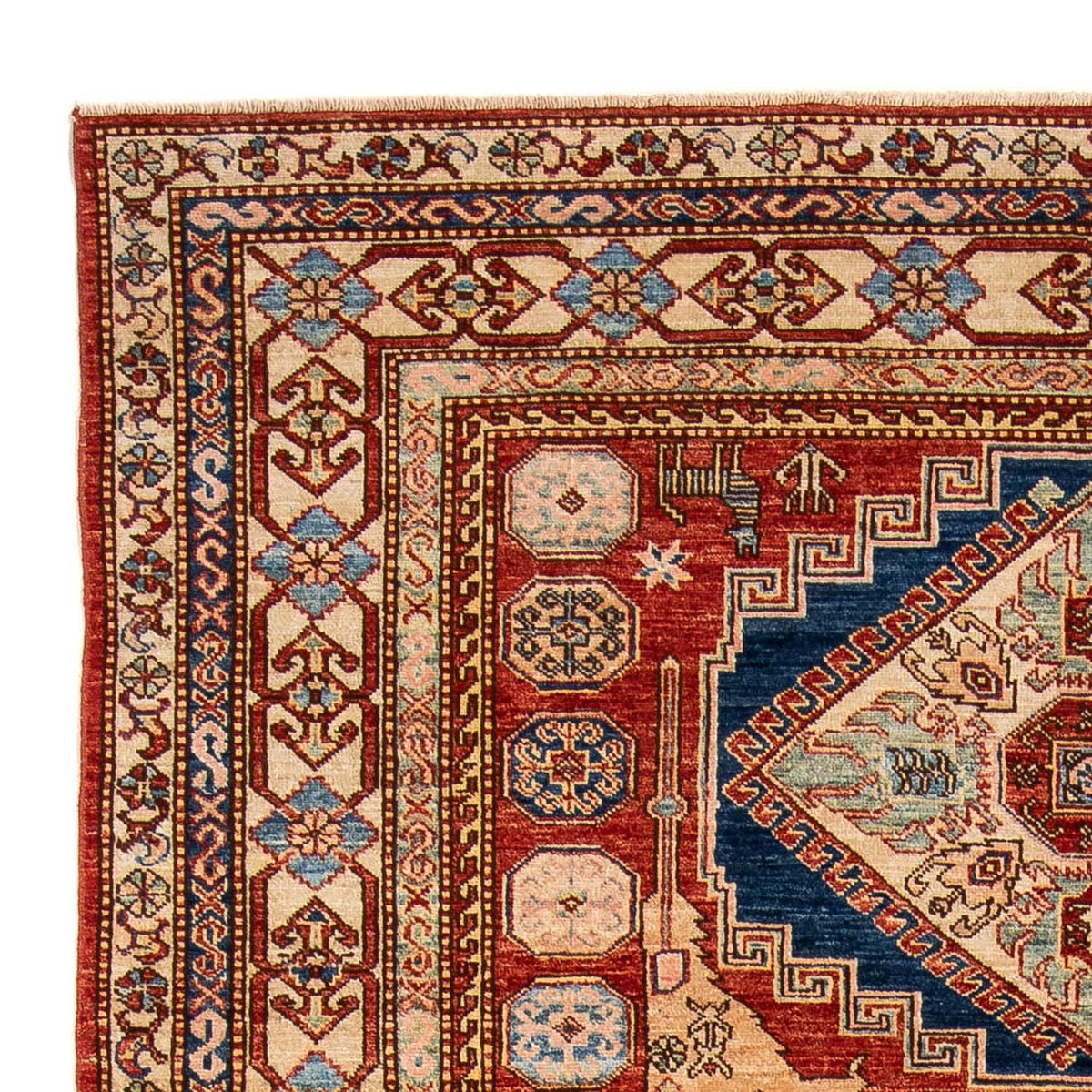 Alfombra Ziegler - Kazak - 242 x 167 cm - rojo oscuro