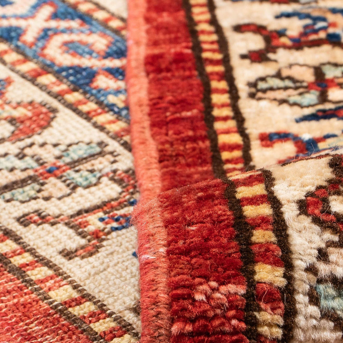 Alfombra Ziegler - Kazak - 242 x 167 cm - rojo oscuro