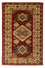 Alfombra Ziegler - Kazak - 124 x 84 cm - rojo oscuro