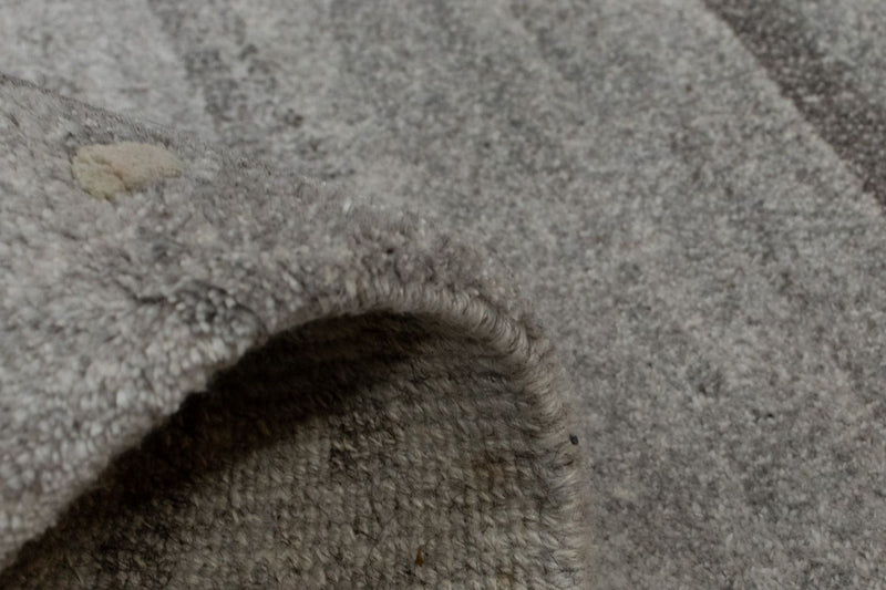 Alfombra de Nepal - 90 x 60 cm - gris