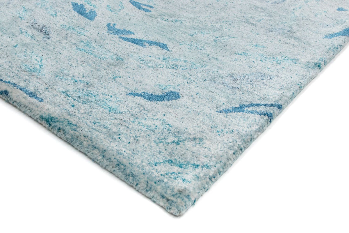 Alfombra de diseño - 140 x 70 cm - turquesa