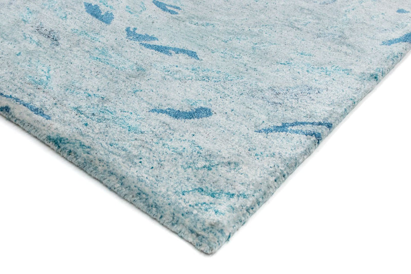 Alfombra de diseño - 140 x 70 cm - turquesa