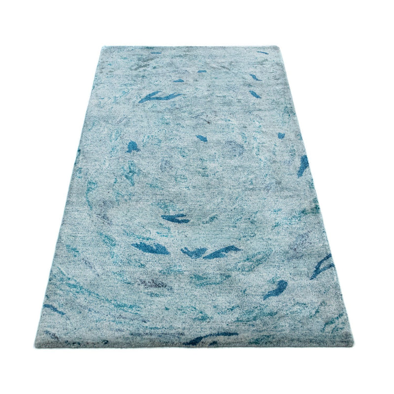 Alfombra de diseño - 140 x 70 cm - turquesa