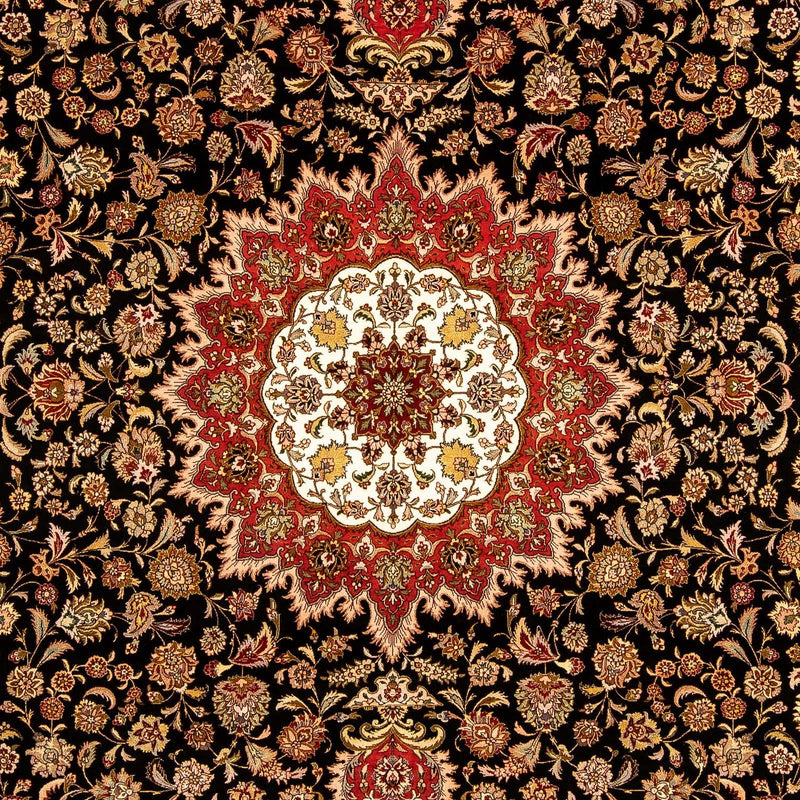 Alfombra Persa - Tabriz - Real - 348 x 250 cm - rojo