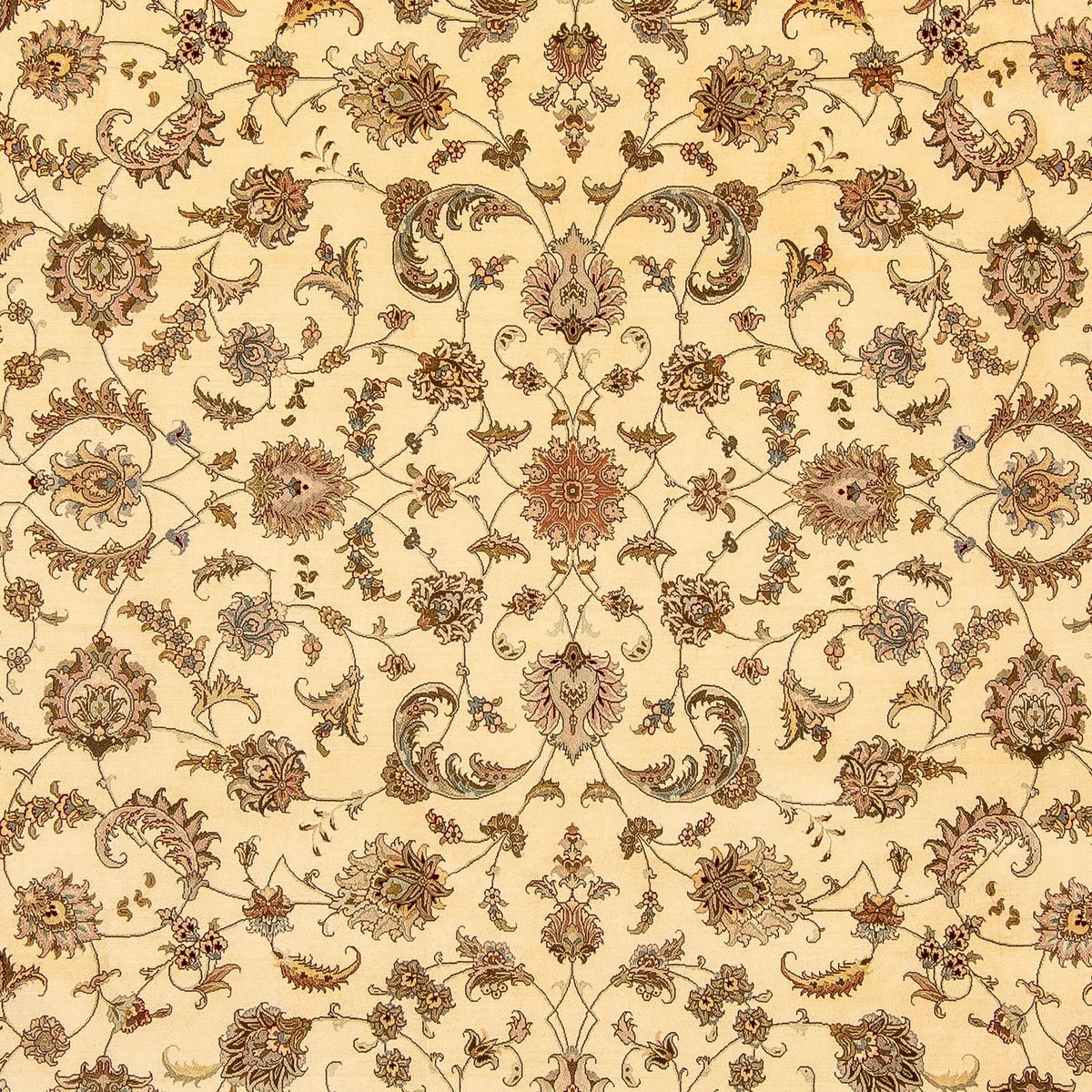 Alfombra Persa - Tabriz - Real - 357 x 258 cm - beige