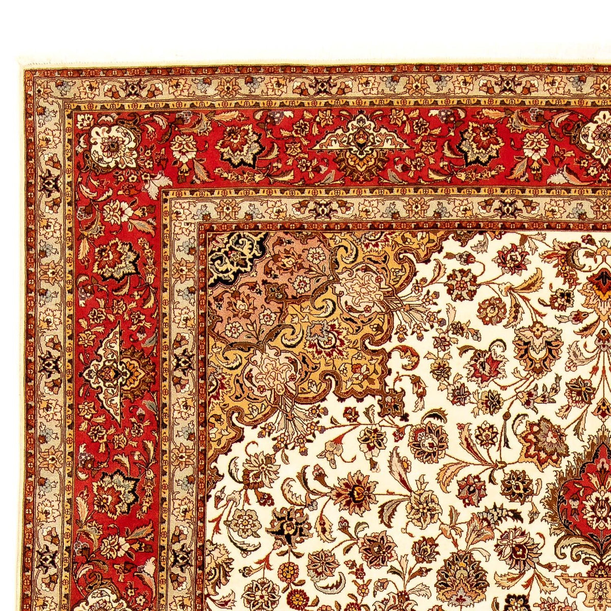 Alfombra Persa - Tabriz - Real - 354 x 255 cm - beige