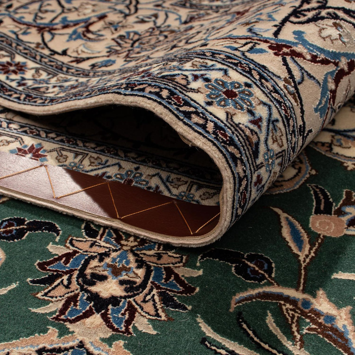 Alfombra Persa - Nain - Prima - 307 x 206 cm - verde